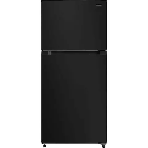 30 in. 22 cu. ft. Standard Depth Garage Ready Top Freezer Refrigerator in Black, Energy Star