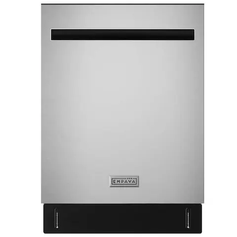 24 in. Top Control 8-Cycle Built-In Tall Tub Dishwasher with 15 Place Settings and 49 dB Noise Level in Stainless Steel
