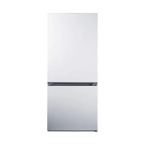 30 in. W 16.1 cu. ft. Bottom Freezer Refrigerator in White, Counter Depth