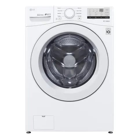 4.5 Cu. Ft. Stackable Front Load Washer in White with Coldwash Technology