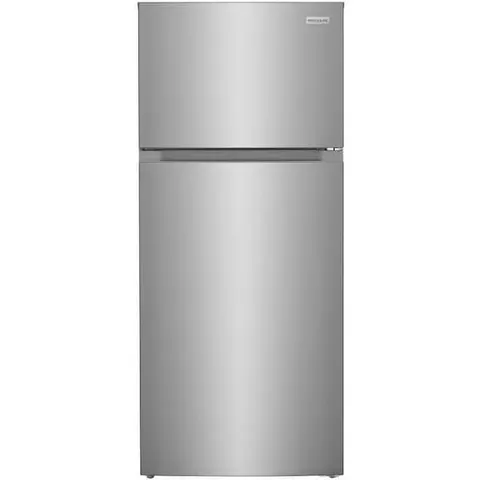 28 in. 16 cu. ft Garage Ready Top Freezer Refrigerator in Stainless Steel, ENERGY STAR