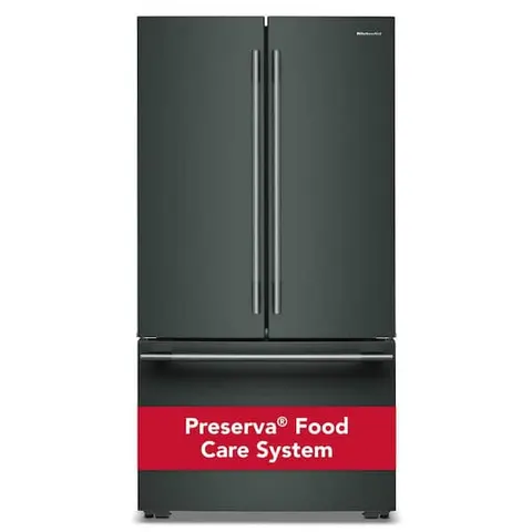 36 in. 24.3 cu. ft. Counter-Depth French Door Refrigerator in Juniper with Internal Water Dispenser