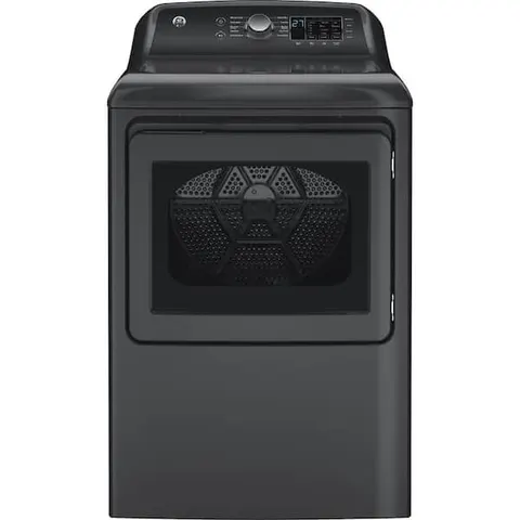 7.4 cu. ft. vented Front Load Electric Dryer in Diamond Gray with Sensor Dry