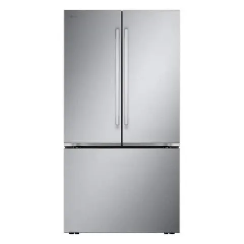 27 cu. ft. Smart Counter-Depth MAX French Door Refrigerator with Internal Water Dispenser in PrintProof Stainless Steel